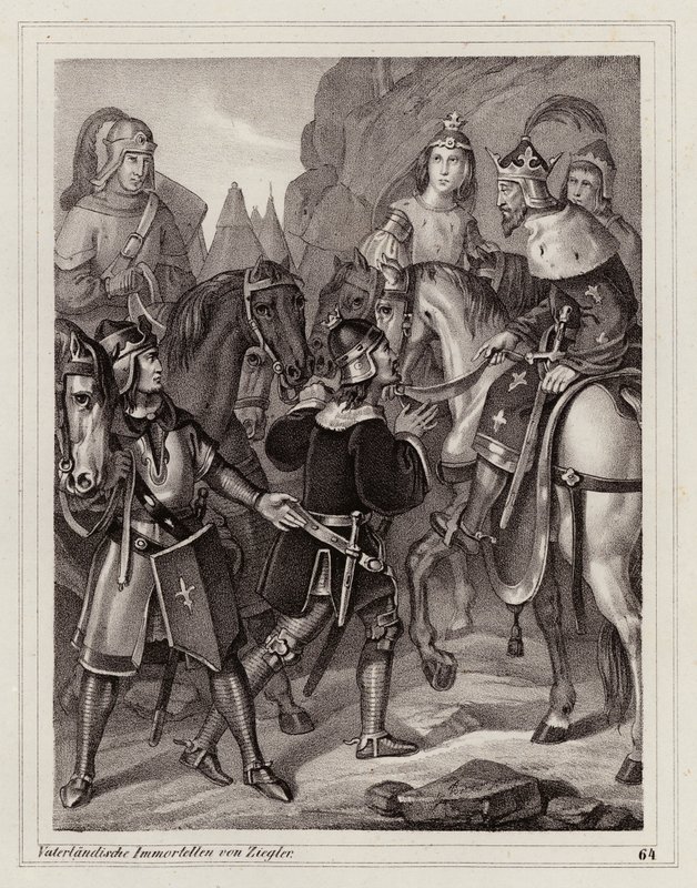 Ludwig der Fromme, König der Franken und Heiliger Römischer Kaiser von Peter Johann Nepomuk Geiger