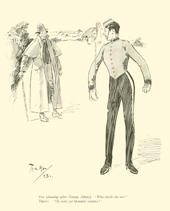 Karikatur von Phil May, aus den 1890er Jahren von Phil May