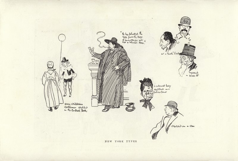 New Yorker Typen von Phil May