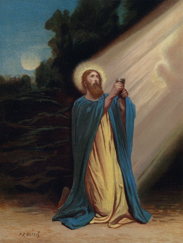 Christus im Garten Gethsemane von Philip Richard Morris