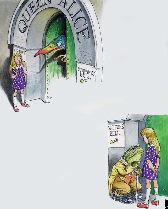 Alice hinter den Spiegeln von Philip Mendoza