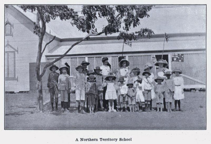 Eine Schule im Northern Territory von Photographer Australian
