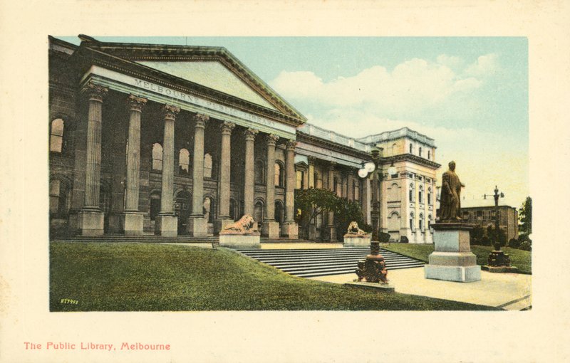 Melbourne Öffentliche Bibliothek, Victoria, Australien von Photographer Australian
