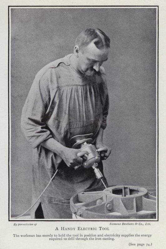 Ein praktisches elektrisches Werkzeug von Photographer German