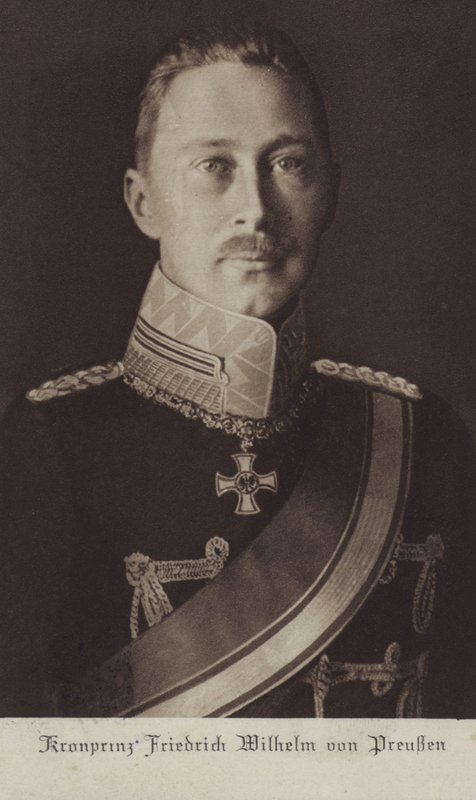 Kronprinz Wilhelm, ältester Sohn von Kaiser Wilhelm II. von Deutschland von Photographer German