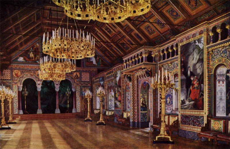 Schloss Neuschwanstein: Sängersaal, Galerie von Photographer German