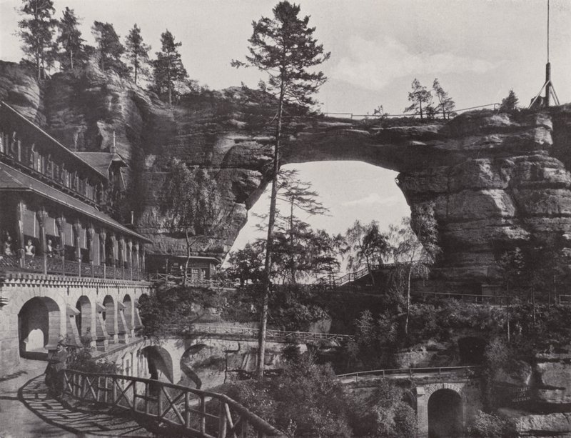 Prebischtor und Hotel von Photographer German