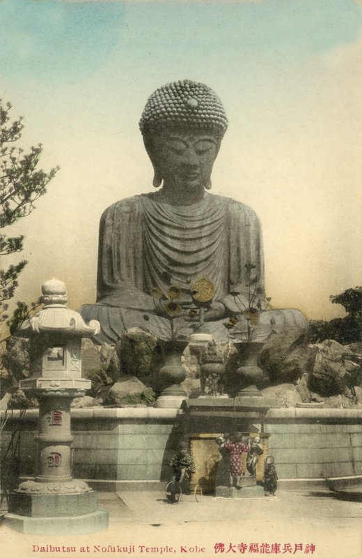Daibutsu im Nofukuji-Tempel, Kobe, Japan von Photographer Japanese