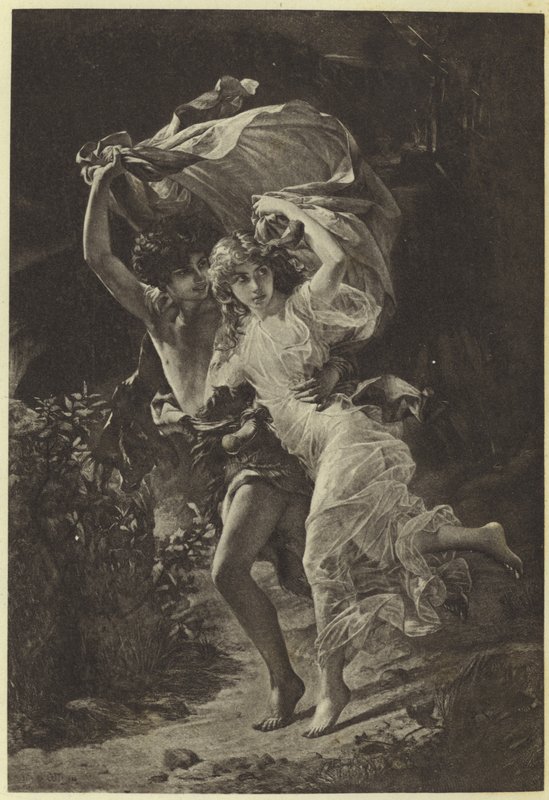 Der Sturm von Pierre Auguste Cot von Pierre Auguste Cot