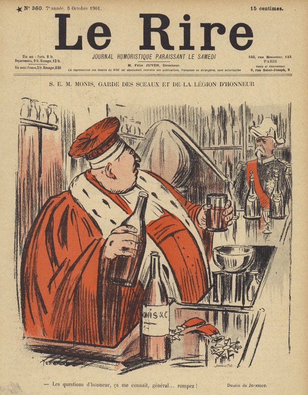 Illustration für Le Rire von Pierre Georges Jeanniot