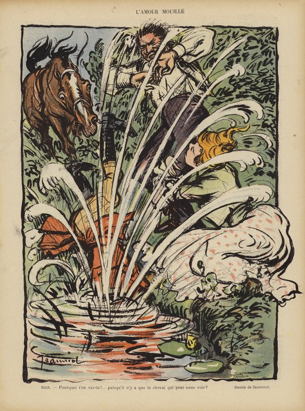 Illustration für Le Rire von Pierre Georges Jeanniot