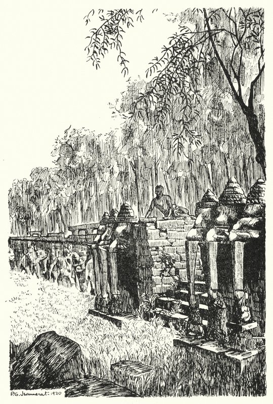 Seitenperron der Elefantenterrasse von Pierre Jeannerat de Beerski