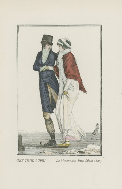 Schüchterner Schüler, Paris (um 1800) von Pierre de La Mesangere