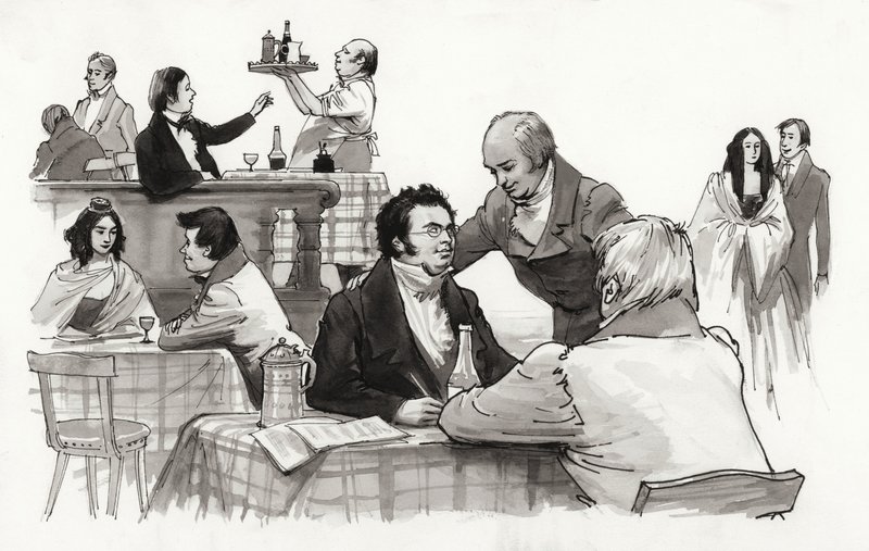 Schubert und Freunde von Ralph Bruce