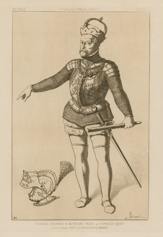Ferdinand, Erzherzog von Österreich, Bruder von Karl V. von Raphael Jacquemin