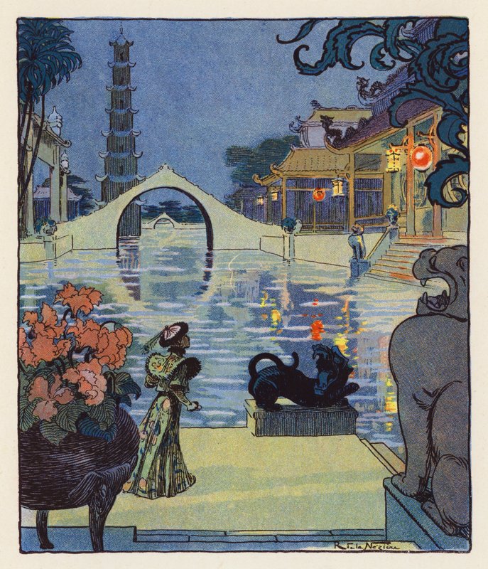 Les Mille et Une Nuits / Tausendundeine Nacht von Raymond de la Neziere