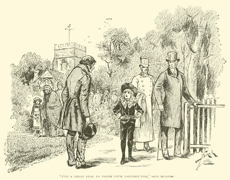 Illustration für Der kleine Lord Fauntleroy von Reginald Bathurst Birch