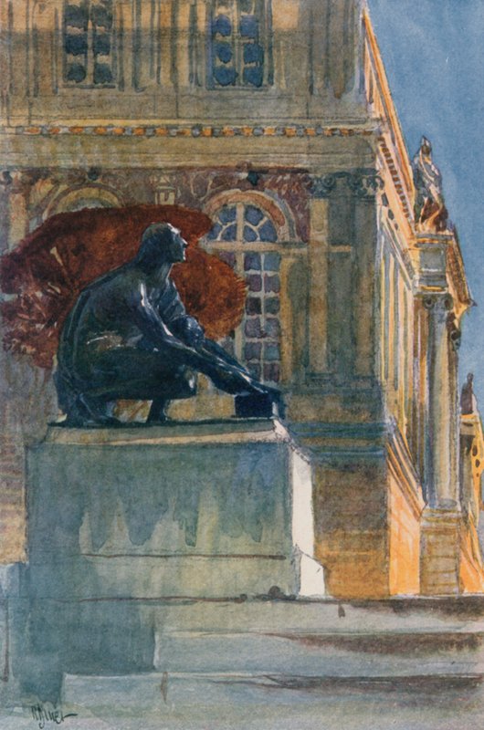 Treppenaufgang, Nordparterre, Versailles von Rene Binet