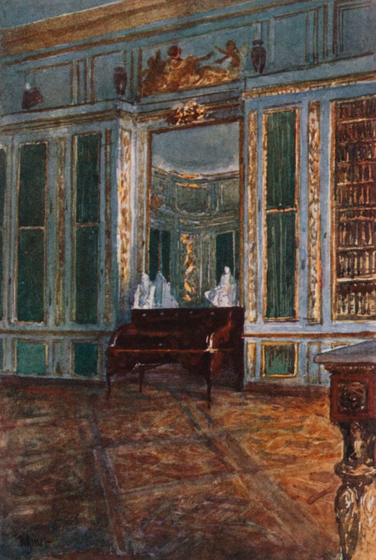Bibliothek von Ludwig XV., Versailles von Rene Binet