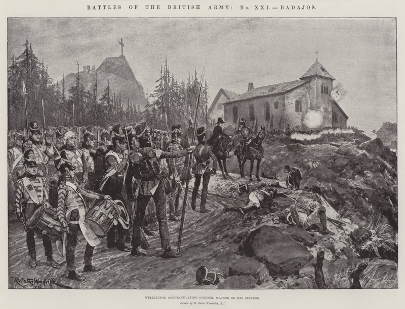 Schlachten der britischen Armee, Badajos von Richard Caton Woodville junior