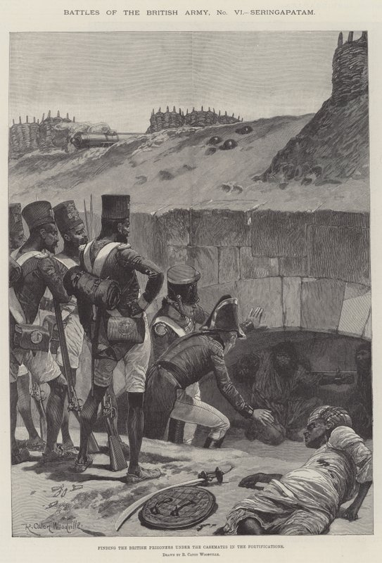 Schlachten der britischen Armee, Seringapatam von Richard Caton Woodville junior
