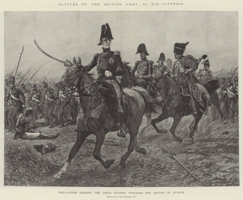 Schlachten der britischen Armee, Vittoria von Richard Caton Woodville junior