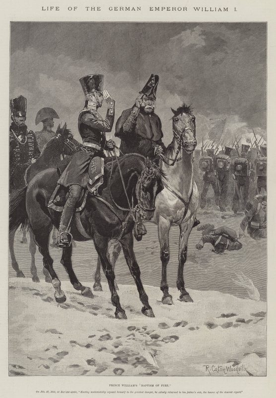 Leben des deutschen Kaisers Wilhelm I. von Richard Caton Woodville junior