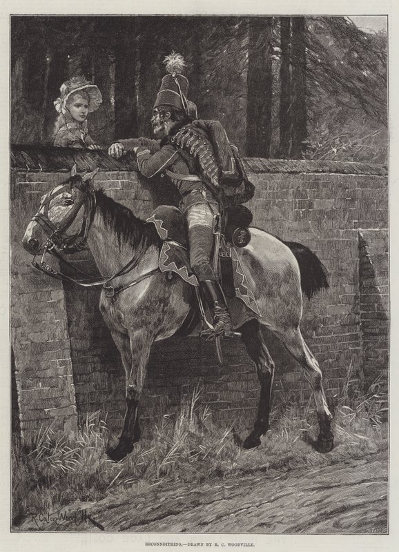 Erkundung von Richard Caton Woodville junior