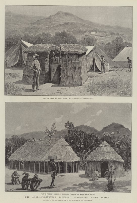 Die anglo-portugiesische Grenzkommission, Südafrika von Richard Caton Woodville junior