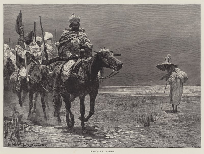 Die britische Mission in Marokko von Richard Caton Woodville junior