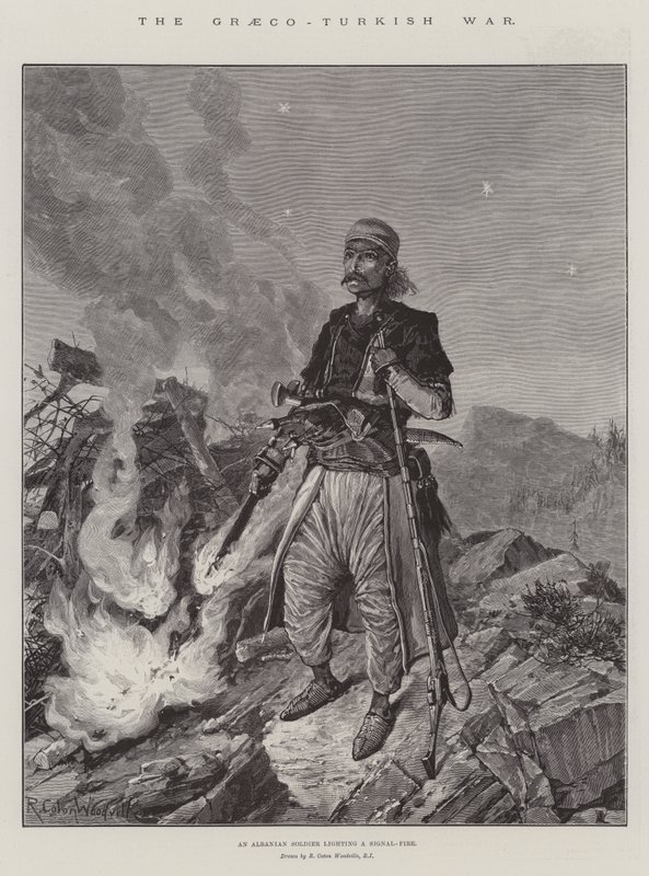 Der Griechisch-Türkische Krieg von Richard Caton Woodville junior