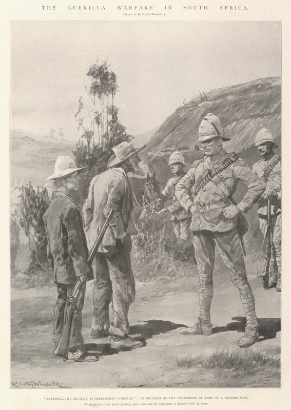 Der Guerillakrieg in Südafrika von Richard Caton Woodville junior