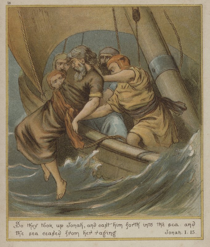 So nahmen sie Jona und warfen ihn ins Meer von Richard Andre