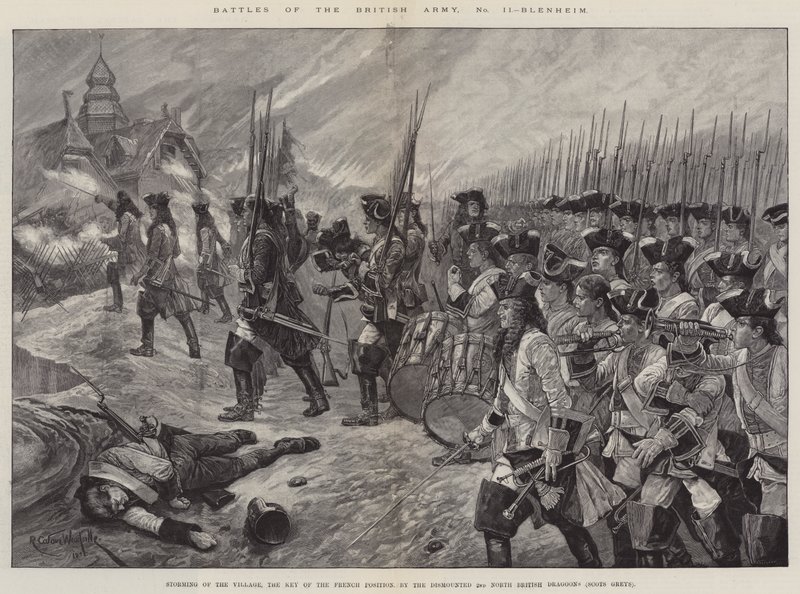 Schlachten der britischen Armee, Blenheim von Richard Caton Woodville junior
