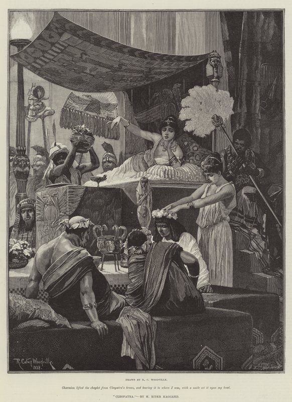 Cleopatra, von H. Rider Haggard von Richard Caton Woodville junior