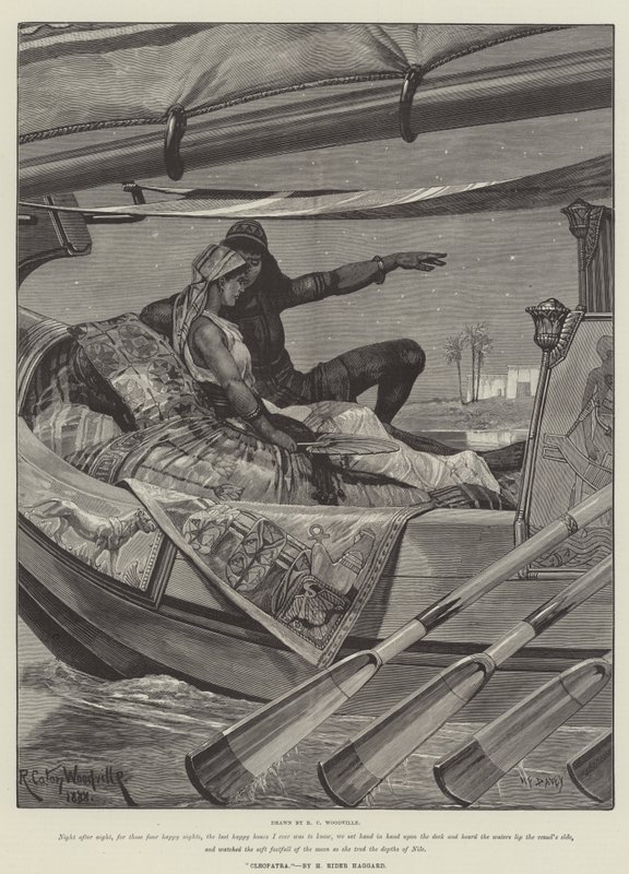 Cleopatra, von H. Rider Haggard von Richard Caton Woodville junior