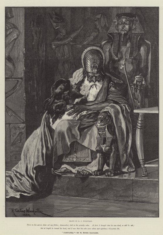 Cleopatra, von H. Rider Haggard von Richard Caton Woodville junior
