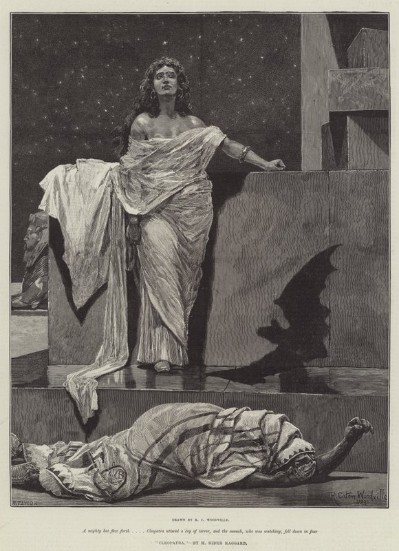 Cleopatra, von H. Rider Haggard von Richard Caton Woodville junior
