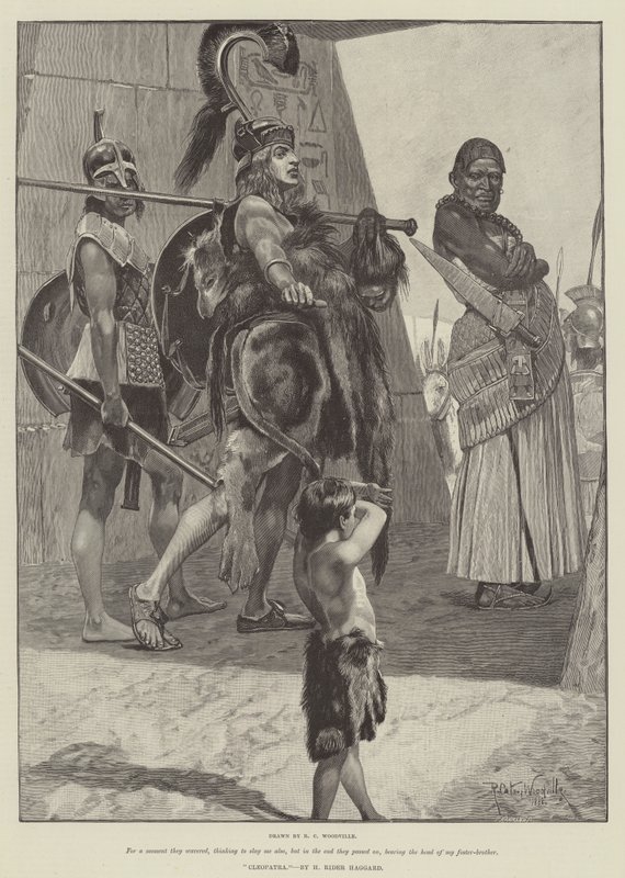 Cleopatra, von H. Rider Haggard von Richard Caton Woodville junior