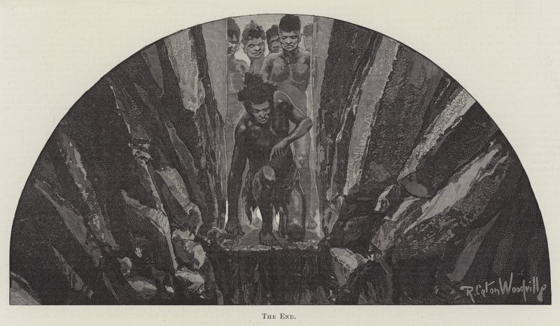 Nada die Lilie, von H. Rider Haggard von Richard Caton Woodville junior