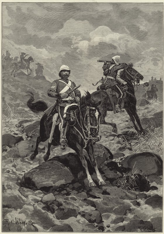 Der Krieg im Transvaal von Richard Caton Woodville junior