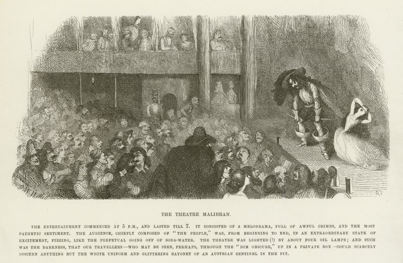 Das Theater Malibran von Richard Doyle