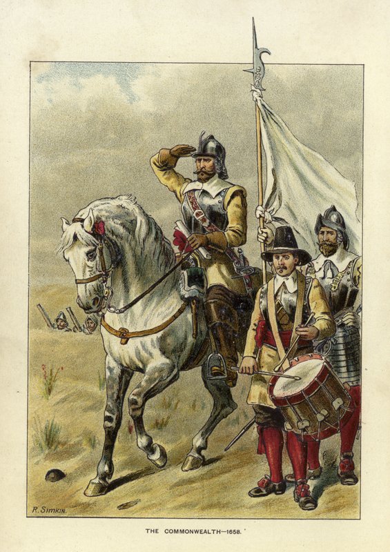 Epochen der britischen Armee - Das Commonwealth von Richard Simkin