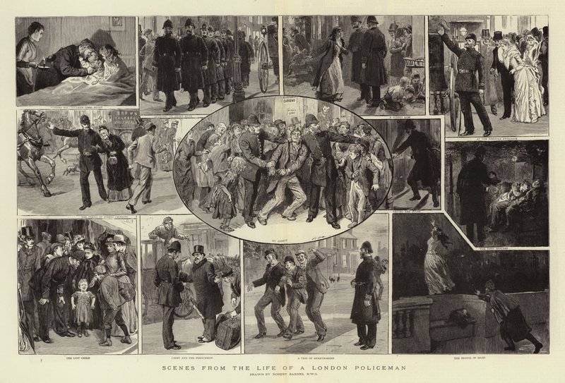 Szenen aus dem Leben eines Londoner Polizisten von Robert Barnes