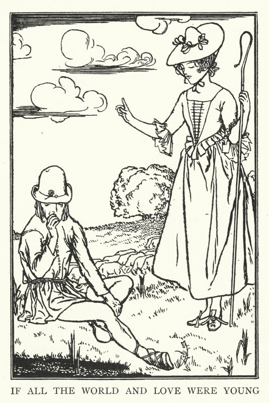 Wenn die ganze Welt und die Liebe jung wären von Robert Anning Bell