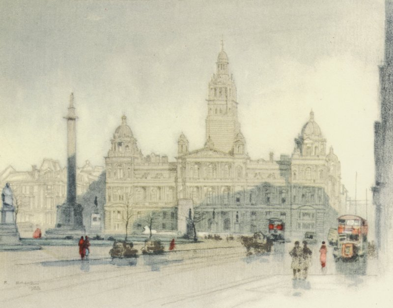 Glasgow: Die City Chambers von Robert Eadie