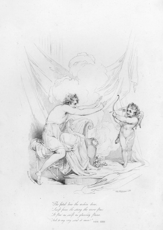 Anakreon, Ode XXXIII von Robert Kerr (after) Porter