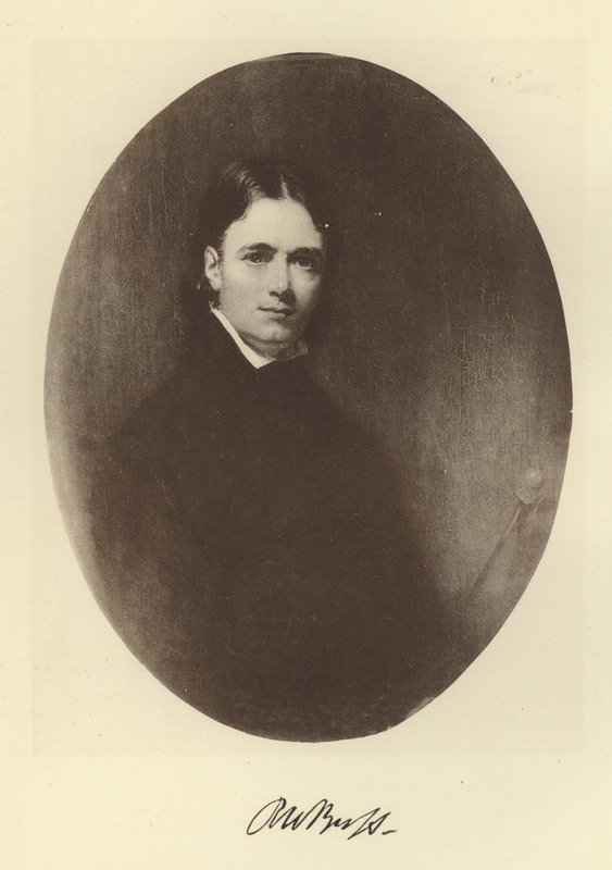 Robert W Buss, Selbstporträt (s/w Foto) von Robert William Buss