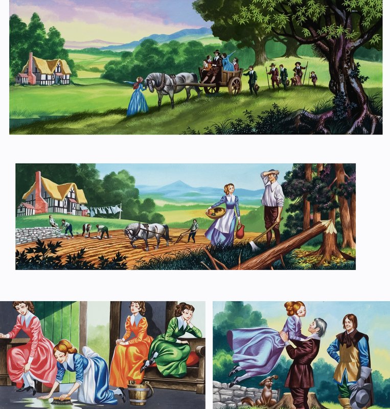 Die Schöne und das Biest von Ron Embleton