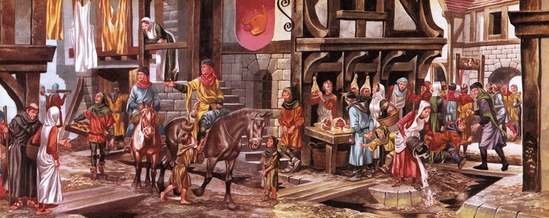 In den Tagen unserer Vorfahren: London Town von Ron Embleton